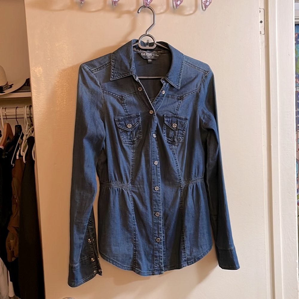 Guess Cotton Jeans Shirt